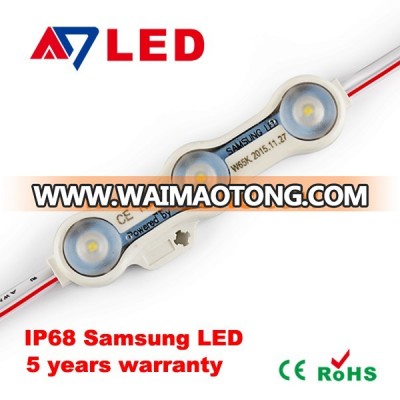 new arrival IP68 1.2w constant current Samsung 2835 led module with lens