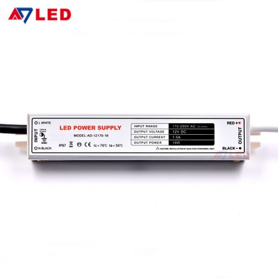 Adled led lighting switching power supply 30w 110v 250v ac to 12v 24v dc  waterproof led driver